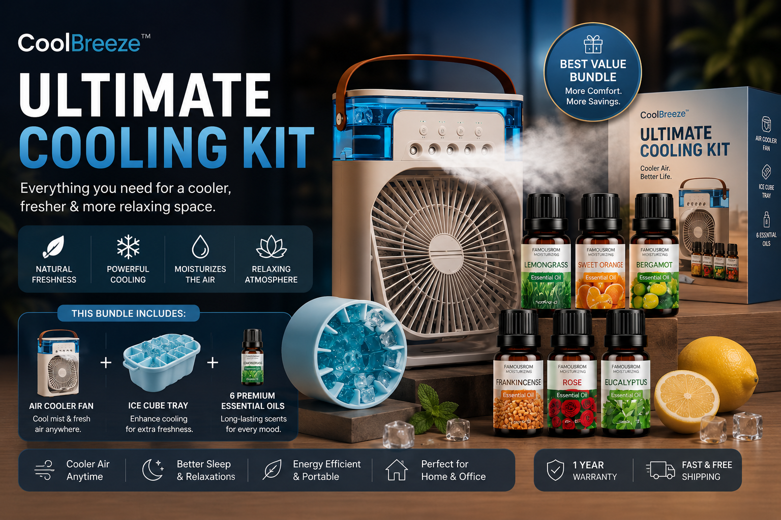 CoolBreeze™ Ultimate Cooling Kit
