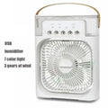 Portable 3-in-1 Air Cooler, Humidifier & Fan with LED Night Light